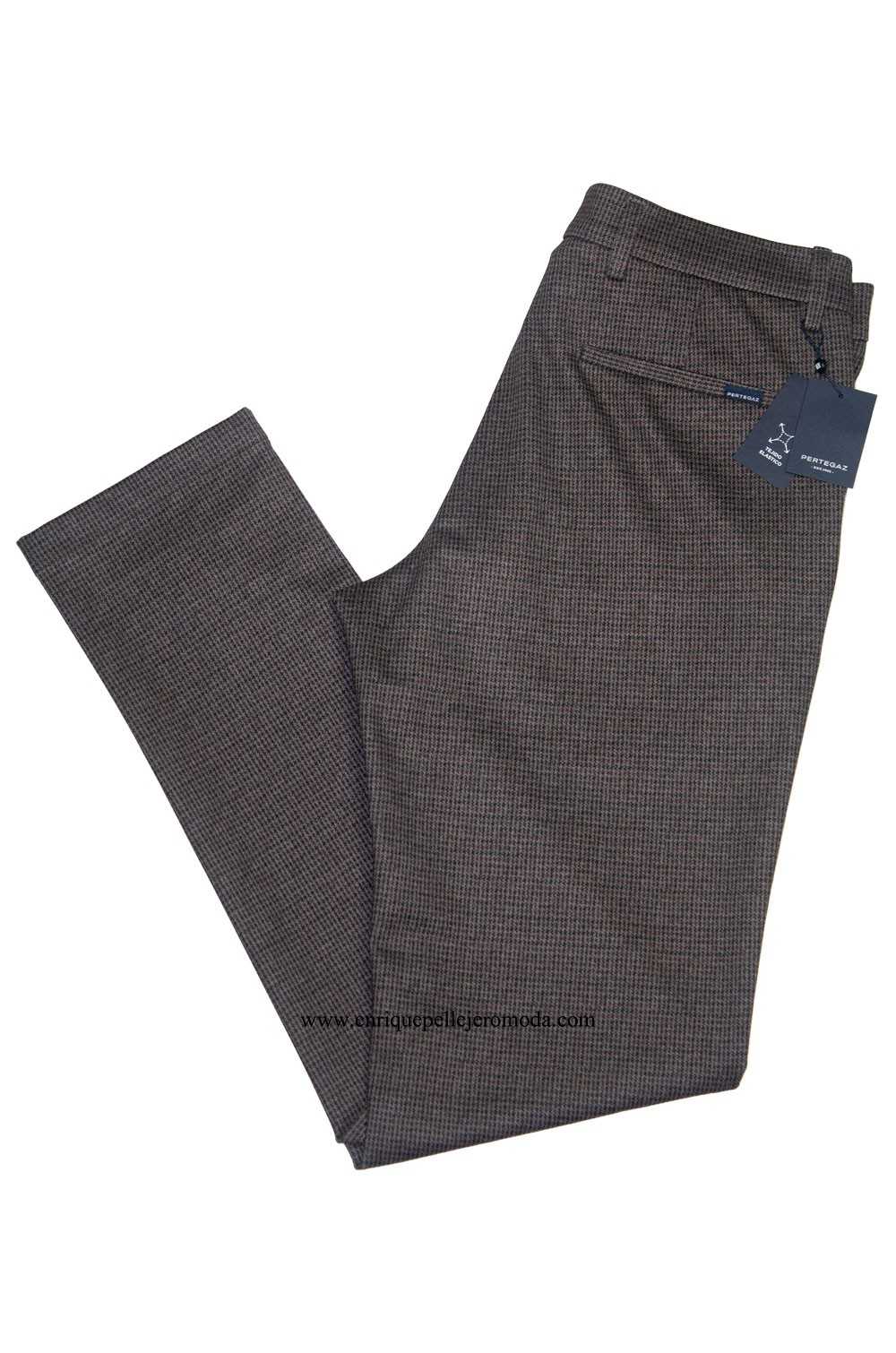Pertegaz pantalón de vestir pata de gallo