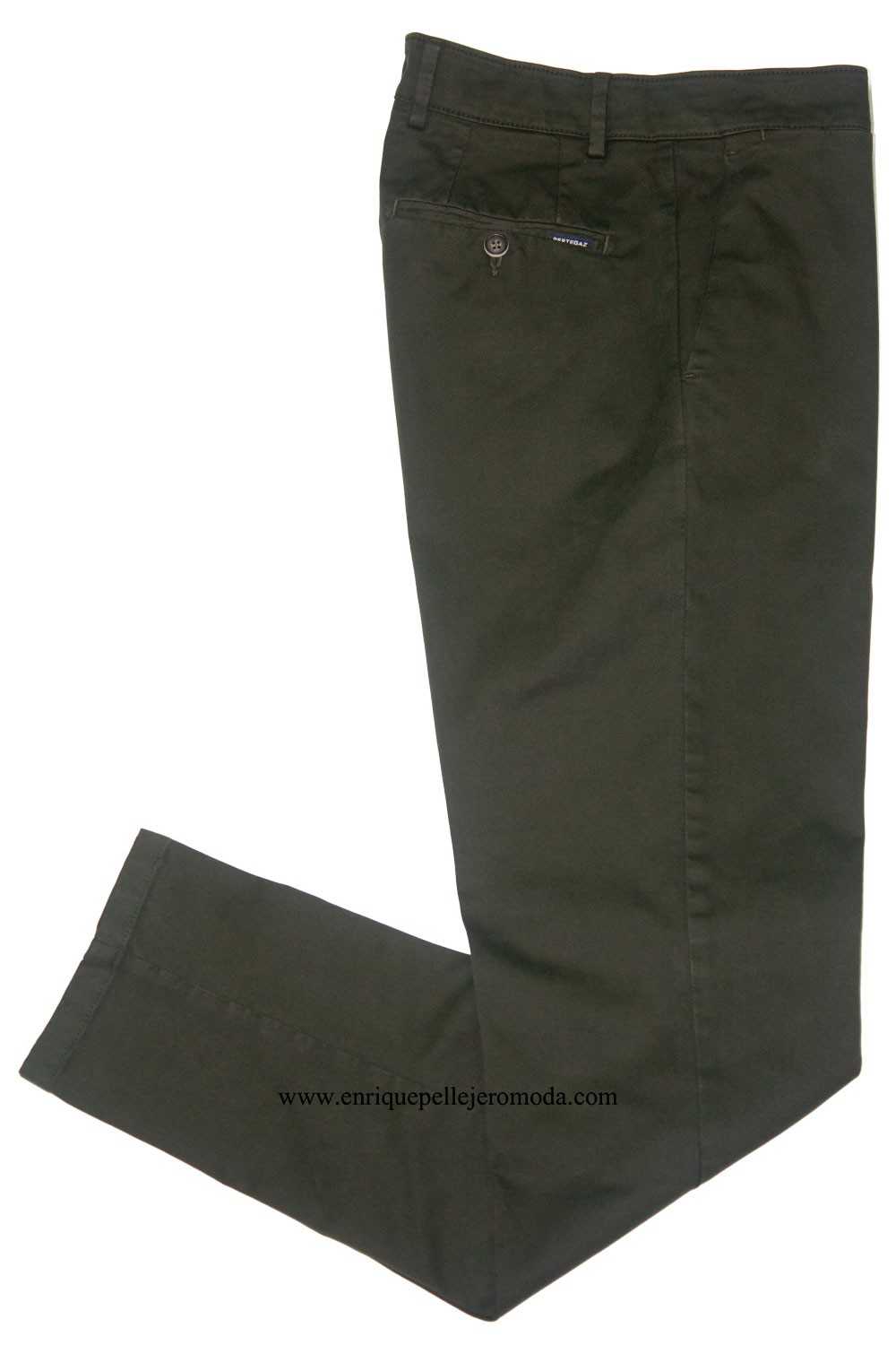 Pertegaz pantalón chino verde Morden Fit
