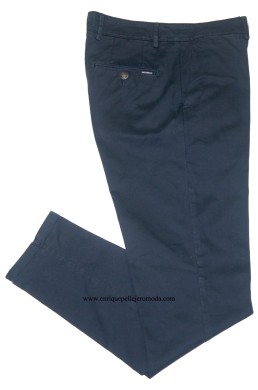 Pertegaz pantalón chino azul marino Modern Fit
