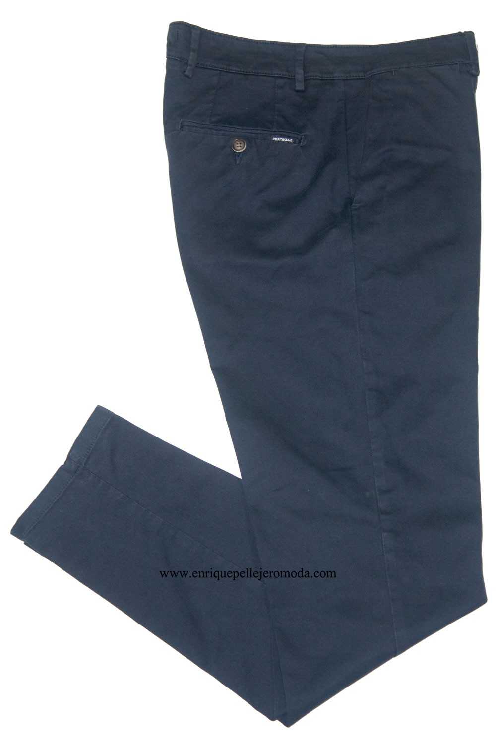 Pertegaz pantalón chino azul marino Modern Fit