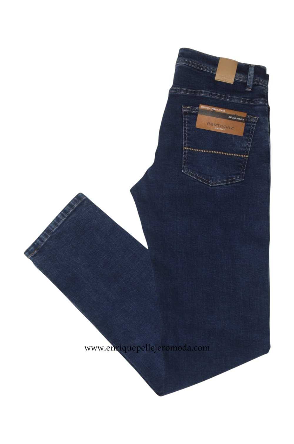 Vaquero azul oscuro Pertegaz hombre Regular Fit
