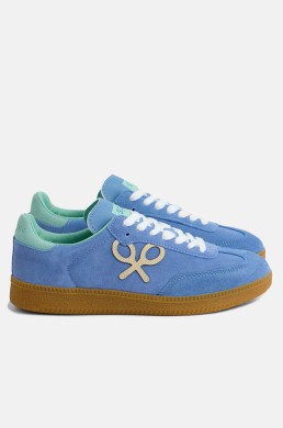 Silbon zapatillas azul claro hombre