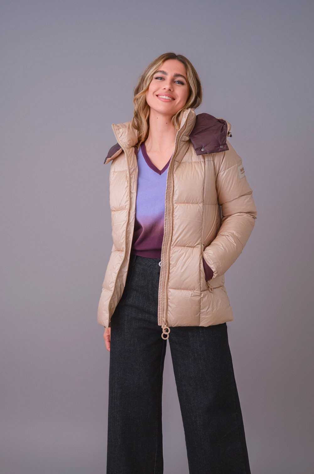 WNT chaqueta acolchada beige