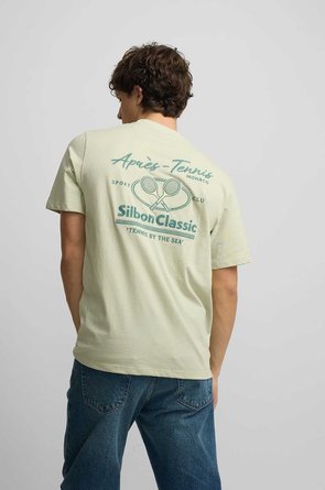Silbon Apres Tennis light green T-shirt